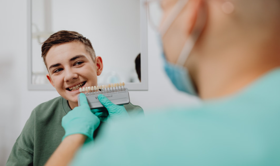 Veneers for chipped, worn and discolored teeth